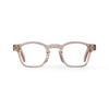 Enzo Blue Light Clear Mocha Blue Light Glasses