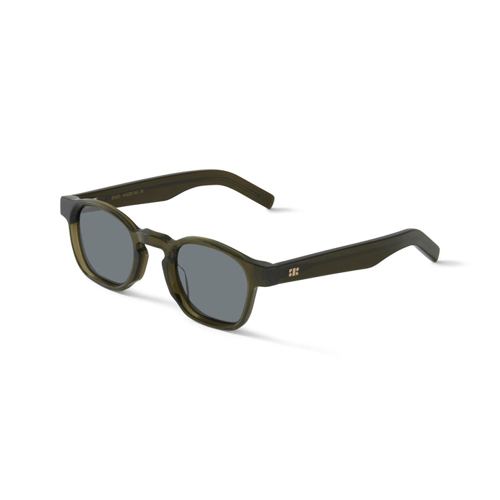 Enzo Sun Clear Olive Sunglasses – FRENCH KIWIS