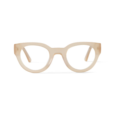 Photo of a pair of Florence Apricot Reading Glasses by FrenchKiwis