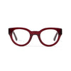 Florence Blue Light Clear Burgundy Blue Light Glasses