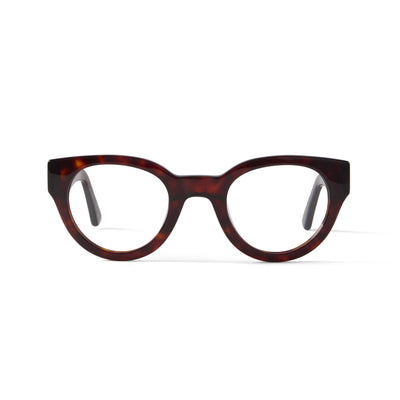 Photo of a pair of Florence Blue Light Dark Tortoise Blue Light Glasses by FrenchKiwis