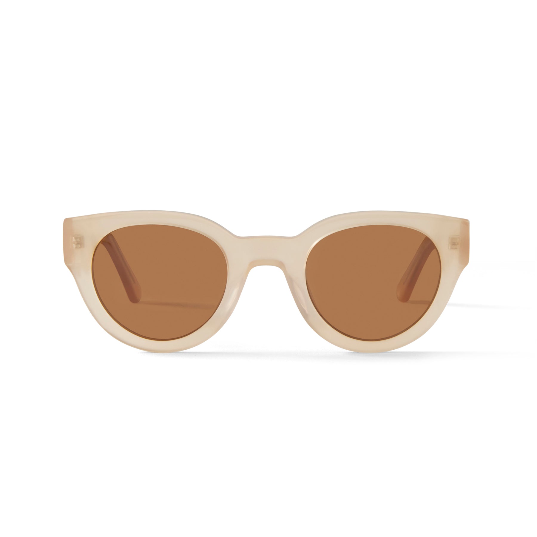 Florence Apricot Cat‑Eye Sun Polarized Sunglasses Sunglasses – FRENCH KIWIS