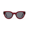 Florence Sun Clear Burgundy Sun Glasses