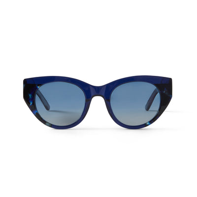 Photo of a pair of Jackie Sun Midnight Blue Marble Sun Glasses by FrenchKiwis