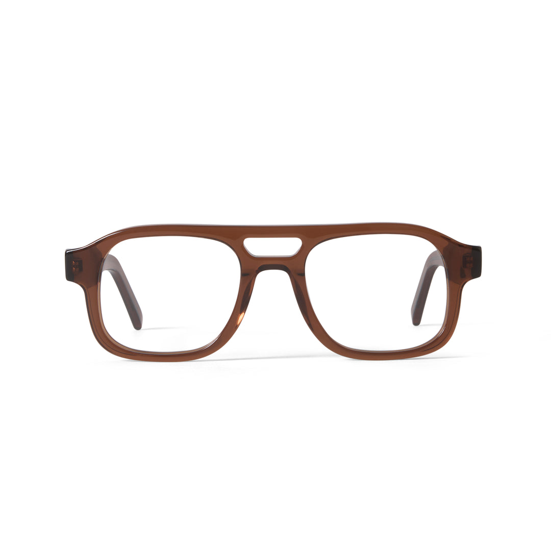 Lenny Clear Brown Classic Reader Glasses Reading Glasses – FRENCH