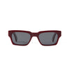 Leon Sun Dark Red Sun Glasses