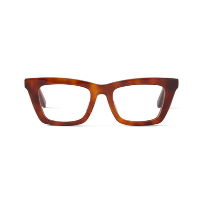 Photo of a pair of Manu Cognac Reading Glasses by FrenchKiwis