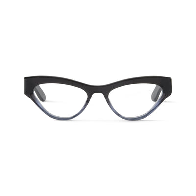 Photo of a pair of Marion Gradient Grey Reading Glasses by FrenchKiwis