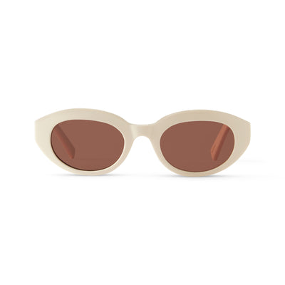 Photo of a pair of Monroe Sun Cream Sun Glasses by FrenchKiwis