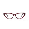 Nikki Milky Purple Reading Glasses