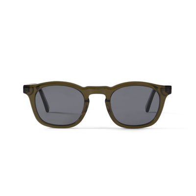 Photo of a pair of Thomas  Sun Clear Dark Olive Sun Glasses by FrenchKiwis