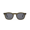 Thomas Sun Clear Dark Olive Sun Glasses