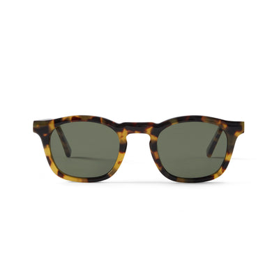 Photo of a pair of Thomas  Sun Yellow Tortoise Sun Glasses by FrenchKiwis