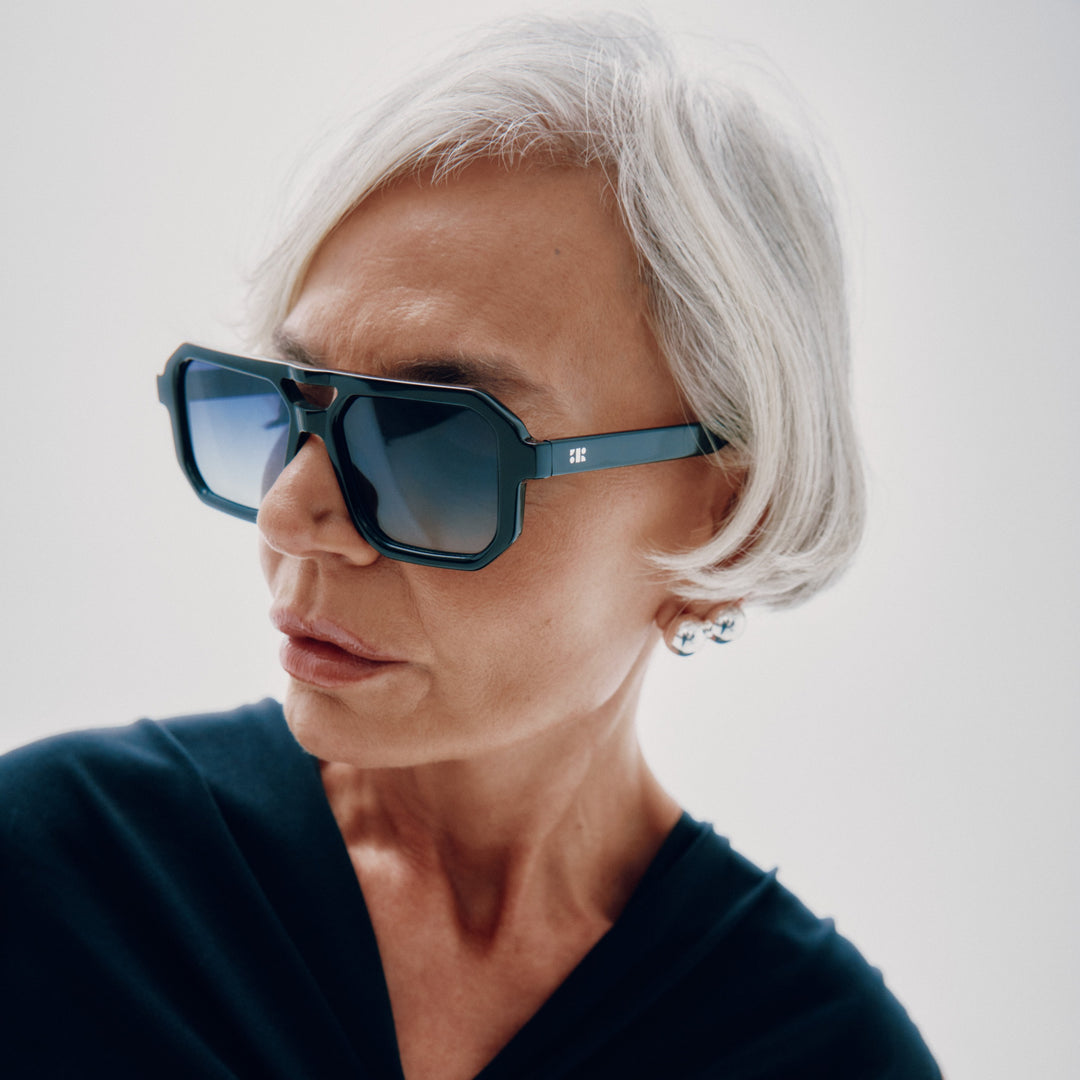 Tobago Sunglasses Caribbean Sun Angelo Sun Dark Blue Cobalt