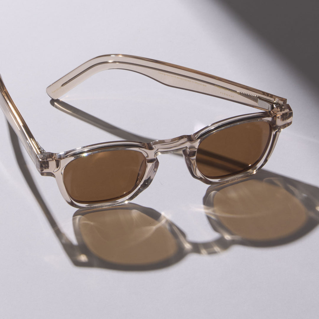 Enzo Sun Clear Olive Sunglasses – FRENCH KIWIS