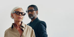 Men and Women wearing Classic French Kiwis Reading Glasses