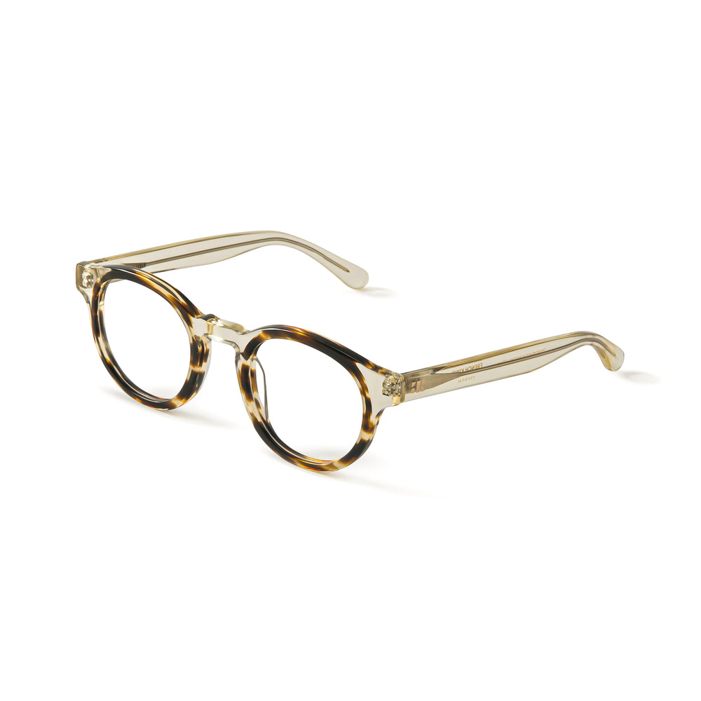 French Kiwis Alexis Champagne Tortoise Best Fashion Reader Eyeglasses Side