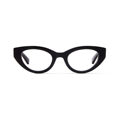 Photo of a pair of Camille Black Reading Glasses by FrenchKiwis