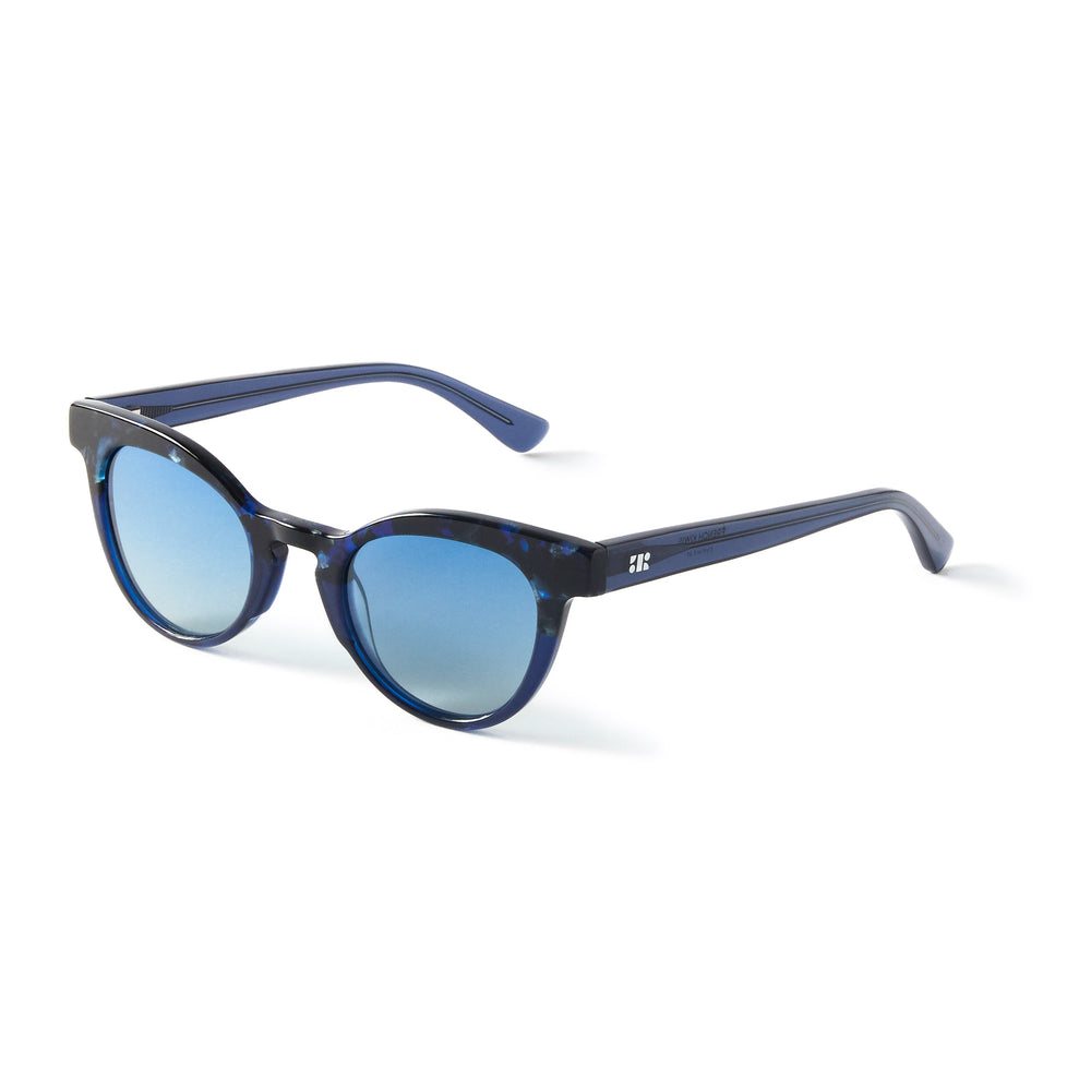 French Kiwis Céline Night Blue Marble Sunglasses Side