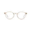 Charlie Clear & Gold Reading Glasses