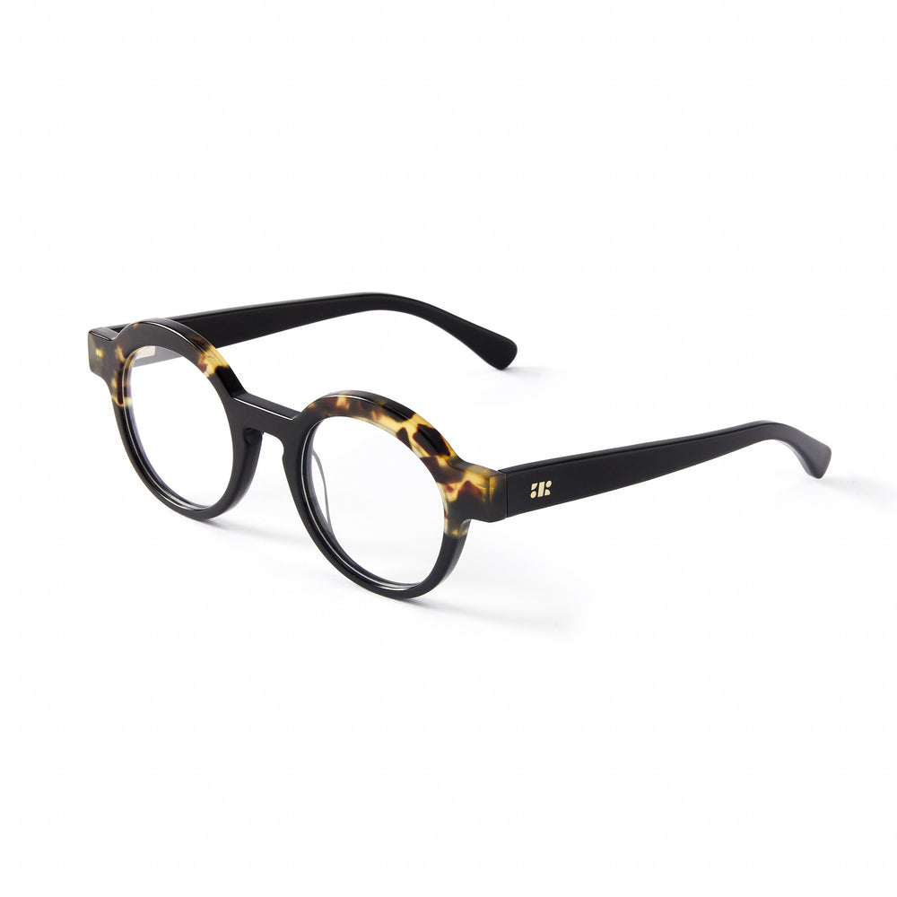 French Kiwis Charlotte Black Marble Women's Glasses