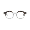 Charlotte Clear Grey & Onyx Reading Lunettes