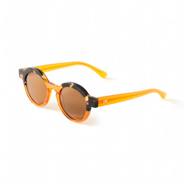 French Kiwis Charlotte Midnight Marble Designer Sunglasses