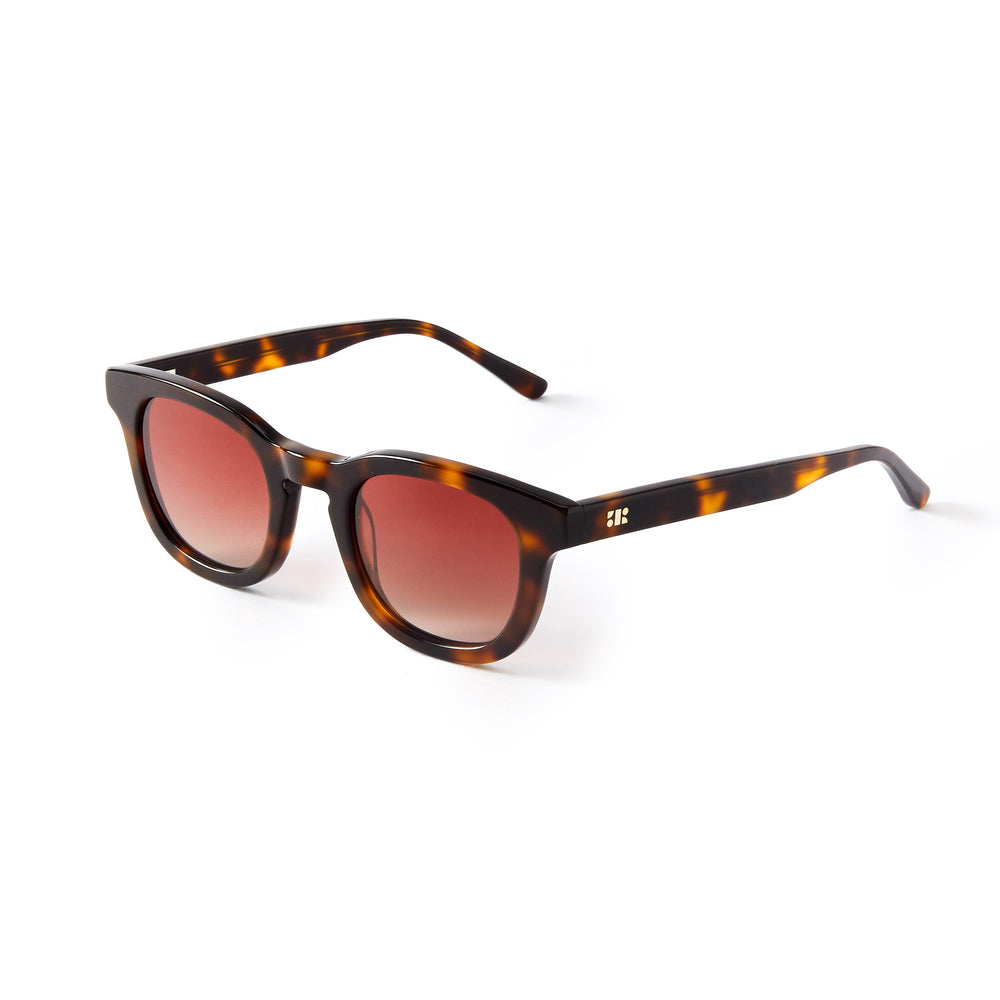 French Kiwis Claude Dark Tortoise UV Protection Sunglasses