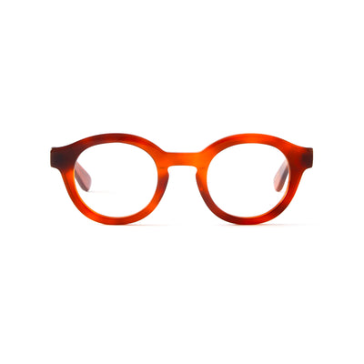 Photo of a pair of Eden Cognac Reading Glasses by FrenchKiwis