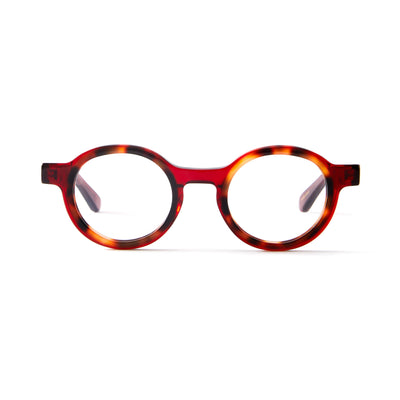 Photo of a pair of Loïs Bordeaux & Tortoise Reading Glasses by FrenchKiwis