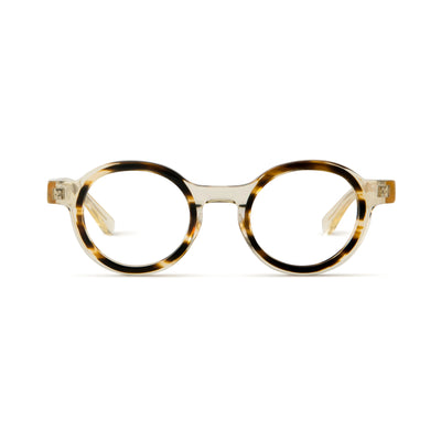 Photo of a pair of Loïs Champagne & Tortoise Reading Glasses by FrenchKiwis