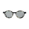 Loïs Sun Black & Grey Marble Sun Glasses