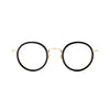 Nicolas Black & Gold Reading Glasses