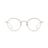 Nicolas Clear Light Grey & Silver Reading Lunettes