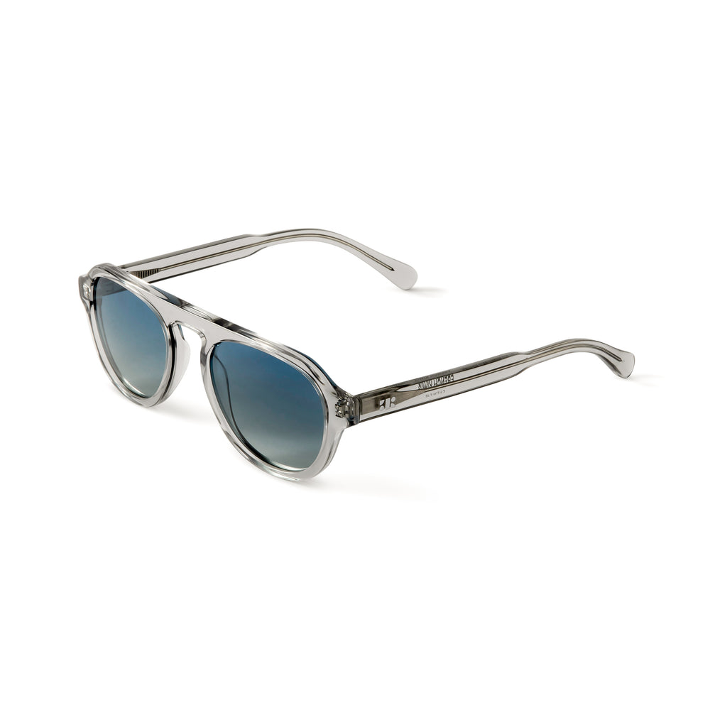 French Kiwis Romain Clear Grey Men's Sunglasses